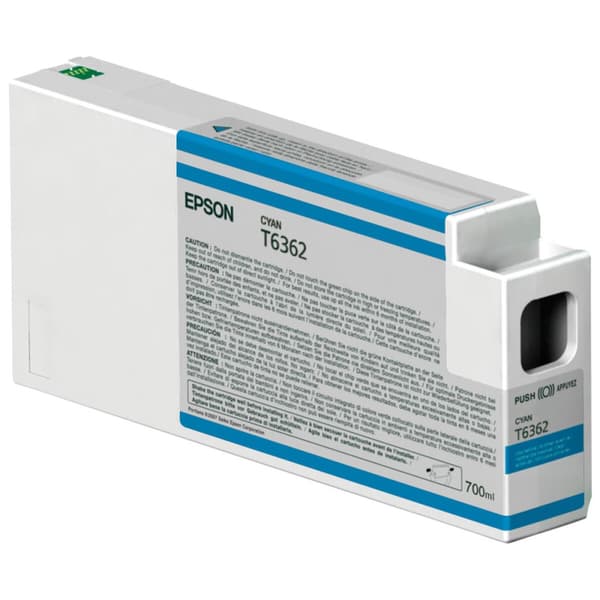 Original blækpatron Epson C13T636200 Cyan