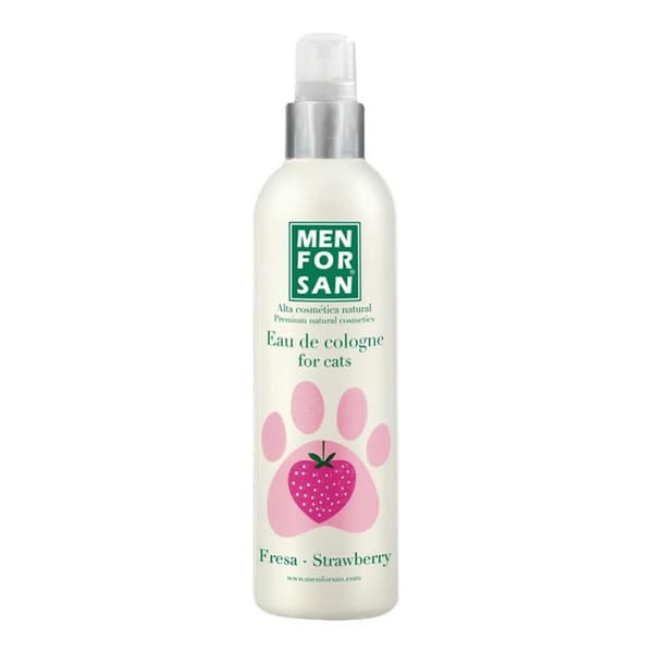 Eau de cologne Menforsan Katt Jordbær 125 ml