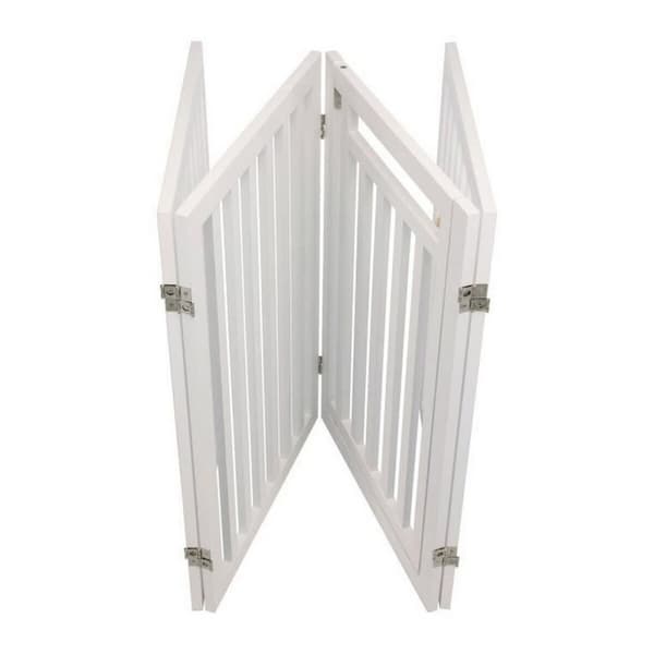 Tilgangsdør Trixie Hund Hvit 60-160 x 81 cm