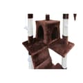 Miniatyrbilde 6 av 11: Katteskrapetre Gloria 50 x 50 x 170 cm Brun Tre Papir Sisal