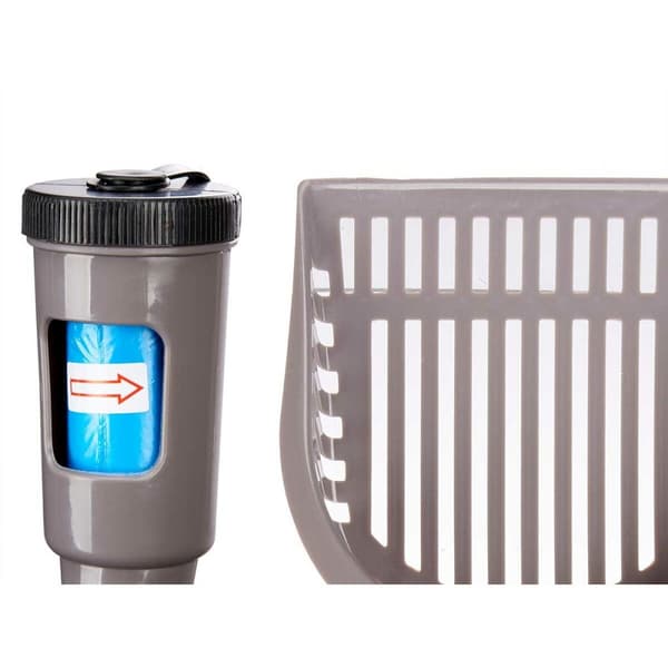Feiebrett Mascow 324 Antrasitt Plast 28 x 7 x 12,5 cm Kjæledyr Posedispenser (12 enheter)