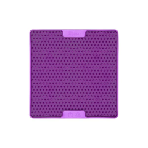 Koiran ruoka-annostelija Lickimat Purppura polypropeeni TPR
