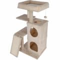 Miniatyrbillede 1 af 6: Kradsetræ til katte Kerbl Beige