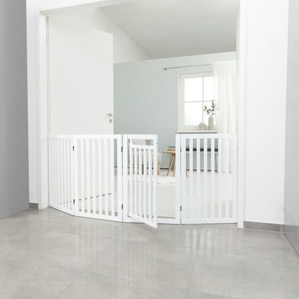 Entrédörr Trixie Hund Hvid 60-160 x 81 cm