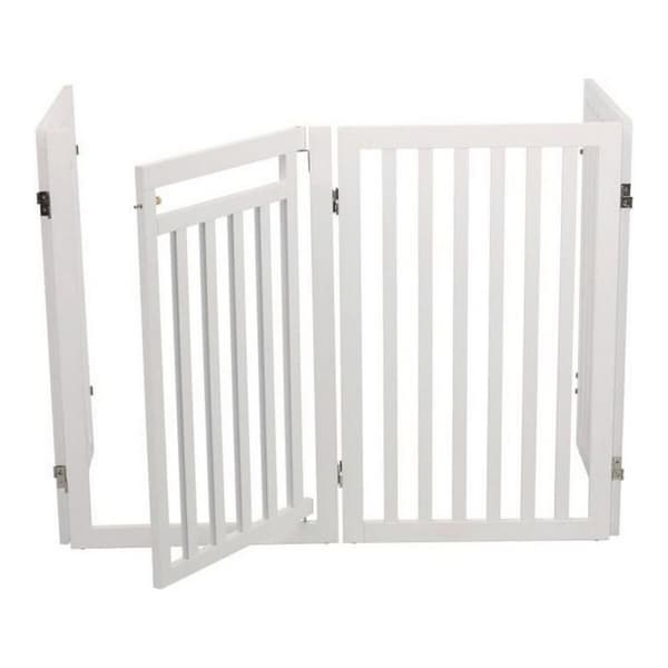 Entrédörr Trixie Hund Hvid 60-160 x 81 cm