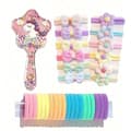 Miniatyrbild 1 av 5: Cosmé'Chic - Unicorn Detangling Brush + 32 tillbehör -