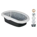 Miniatyrbillede 3 af 3: Affaldsposer Sandkasse 90 x 40 cm Hvid (8 enheder)