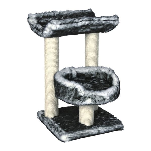 Raapimapuu kissalle Trixie 44567 Puut Sisal Musta Ø 8 cm 62 cm 36 x 36 cm