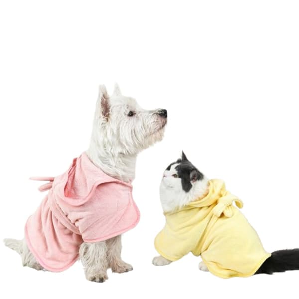 INF Husdjursbadrock - Superabsorberande hundhandduk