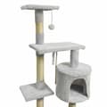 Miniatyrbillede 4 af 6: Kradsebrætter til katte Paloma tree Grå plys Træ Sisal (1 enheder)