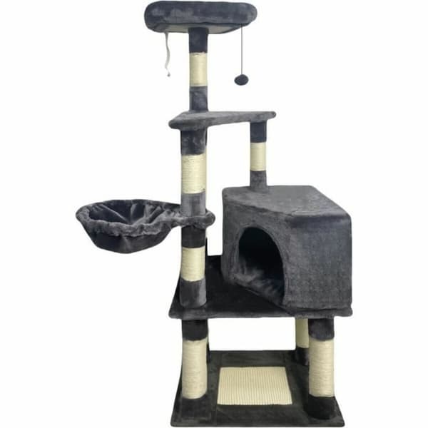 Raapimapuu kissalle SWIFTY Dark Harmaa Sisal