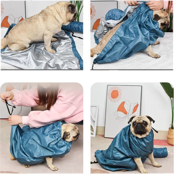 INF Tørrepose til hunde og katte - hurtig tørring