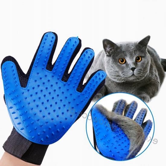 HUNDKATT-HANDKE FÖR KAMMNING AV HÅR MASSAGE BORSTEKAMNING