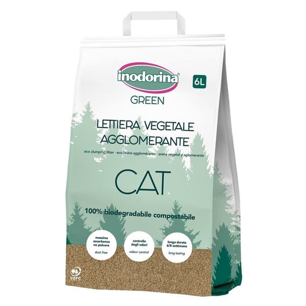 Kissanhiekka Inodorina Parfyyminäyte 6 L