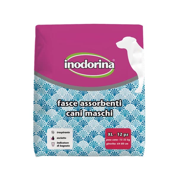 Kertakäyttövaipat Inodorina 12 osaa