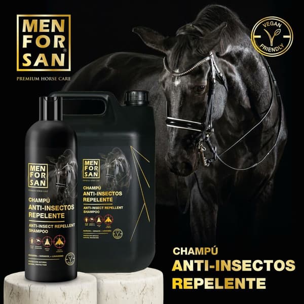Hevoshampoo Menforsan herbal 1 L Hyönteistorjunta
