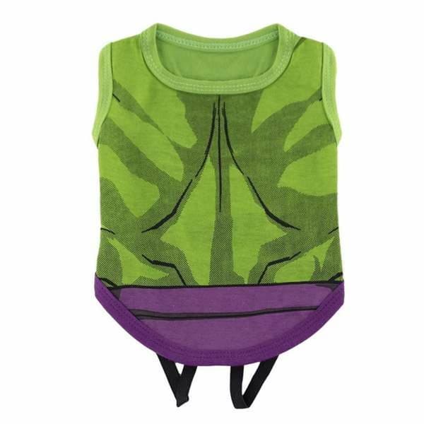 Hund T-shirt The Avengers Grøn