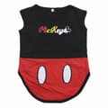 Miniatyrbillede 2 af 4: Hund T-shirt Mickey Mouse Rød M