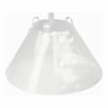 Miniatyrbild 1 av 2: Elizabethan Hundhalsband KVP Quick Fit Transparent (56-66 cm)