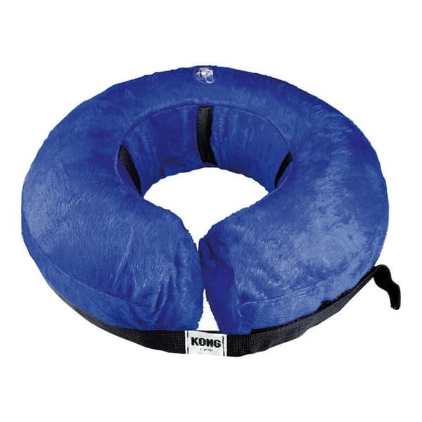 Återställningshalsband för hundar KVP Kong Cloud Blå Upplåsbar (33-46 cm)