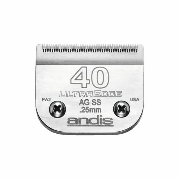Byte av rakapparatblad Andis S-40 Hund 0,25 mm