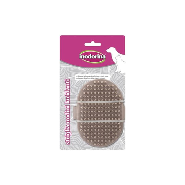 Hundeborste Inodorina Brun Gummi Knogjärn S