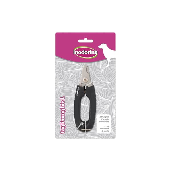 Nagelklippare Inodorina Svart Stål L