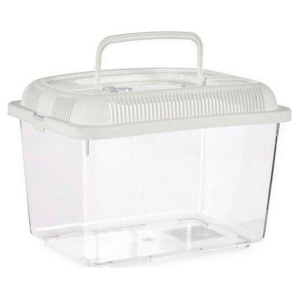Fisktank Vit Plast 3 L (17 x 16 x 24 cm)