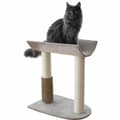 Miniatyrbillede 2 af 6: Kradsetræ til katte Kerbl Taupe Sisal