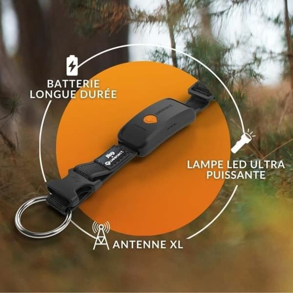 Anti-förlust lokaliserar Weenect