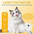 Miniatyrbild 7 av 9: OBOSOE Ångborste för Katt & Hund – Husdjursvårdsborste med Ånga & Självrengöringsfunktion