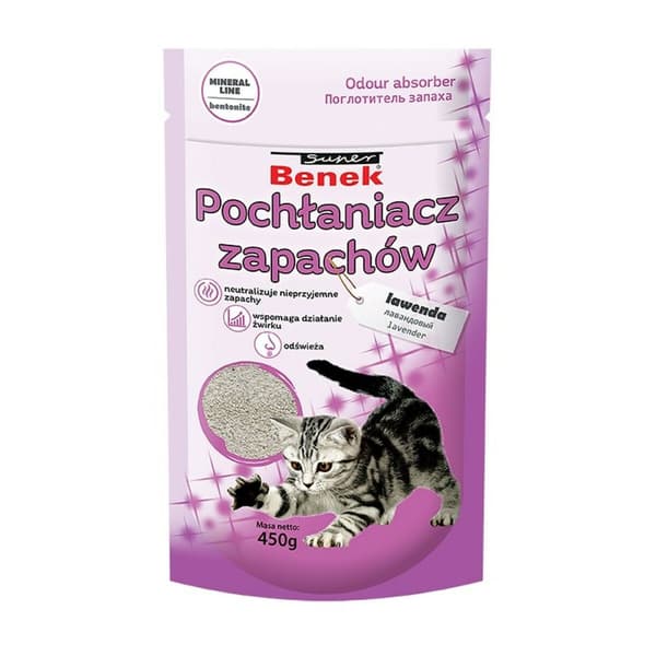 Kattsand Certech Lavendel Borttagning av lukt