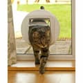 Miniatyrbild 1 av 2: Adapter SureFlap 70937 Vit Puerta simple Kattlucka