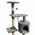 Miniatyrbillede 5 af 6: Kradsebrætter til katte Paloma Dark Grå Polyester plys Træ (1 enheder)