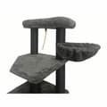 Miniatyrbillede 5 af 6: Kradsebrætter til katte Guily Dark Grå Polyester Jute plys Træ Metal Papir Stål Træ MDF Sisal (1 enheder)