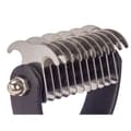 Miniatyrbillede 5 af 5: Hunde rive Mascow 333 Sort Silikone 6,5 x 17 x 3 cm 12 enheder