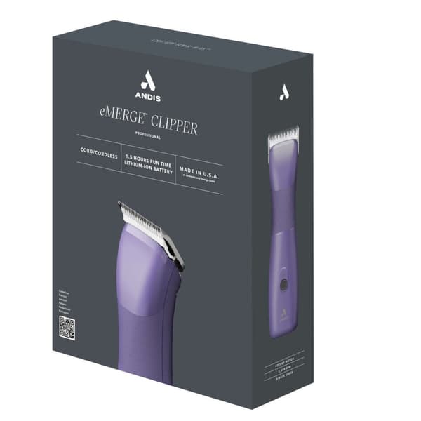 Hårklipper til husdyr Andis EMERGE Clipper Lilla