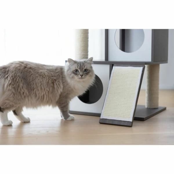 Kradsebrætter til katte Kerbl Grå Hvid/Sort Sisal