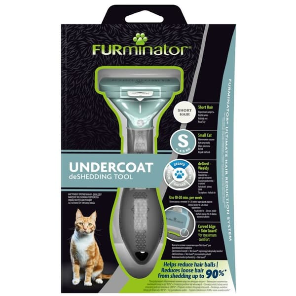 Borste Furminator FUR151265 Katt Liten Svart