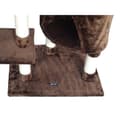 Miniatyrbillede 6 af 6: Kradsetræ til katte Gloria 55 x 40 x 120 cm Brun Træ Papir Sisal