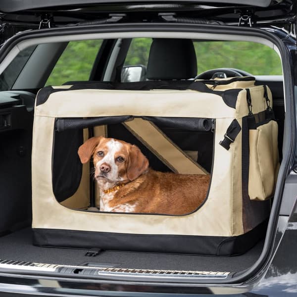 Hundebur til transport foldbar - XXXL / 101 x 68 x 68,5 cm