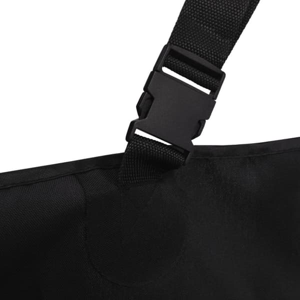 vidaXL Auton takapenkin suoja lemmikille 148x142 cm musta