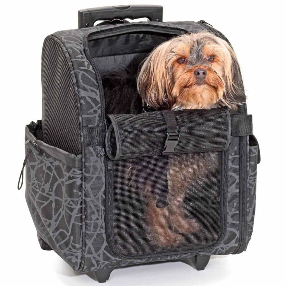 FLAMINGO Djurvagn Smart City svart 32x29x52 cm 31392