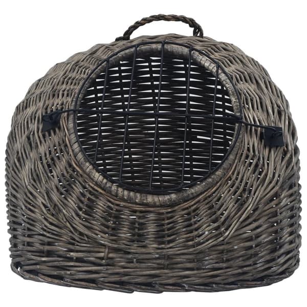 vidaXL Kurvhule for katter grå 45x35x35 cm naturlig selje
