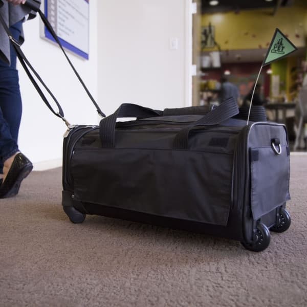 SHERPA Transportväska för djur Ultimate On Wheels svart