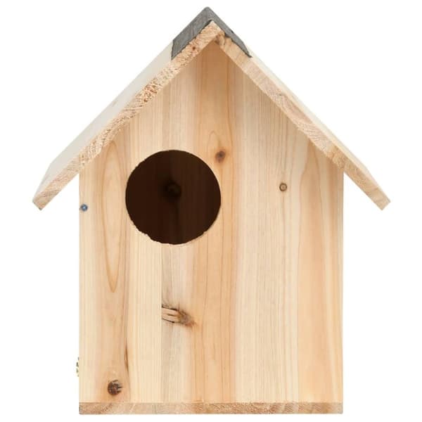 vidaXL egernhus 26x25x29 cm massivt fyrretræ