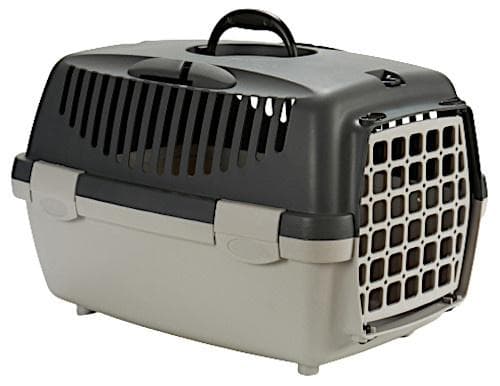 transportlåda katt/hund 47 x 33 x 30 cm grå