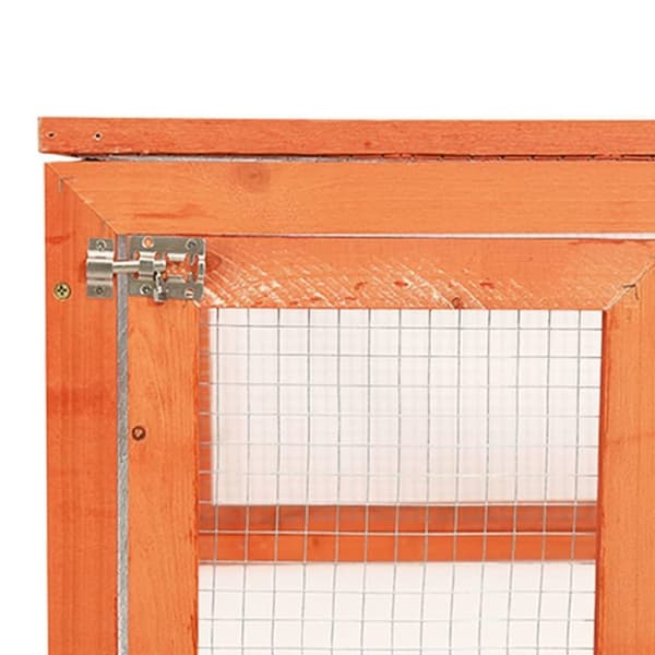 vidaXL Kaninbur 183x90x46,5 cm heltre gran