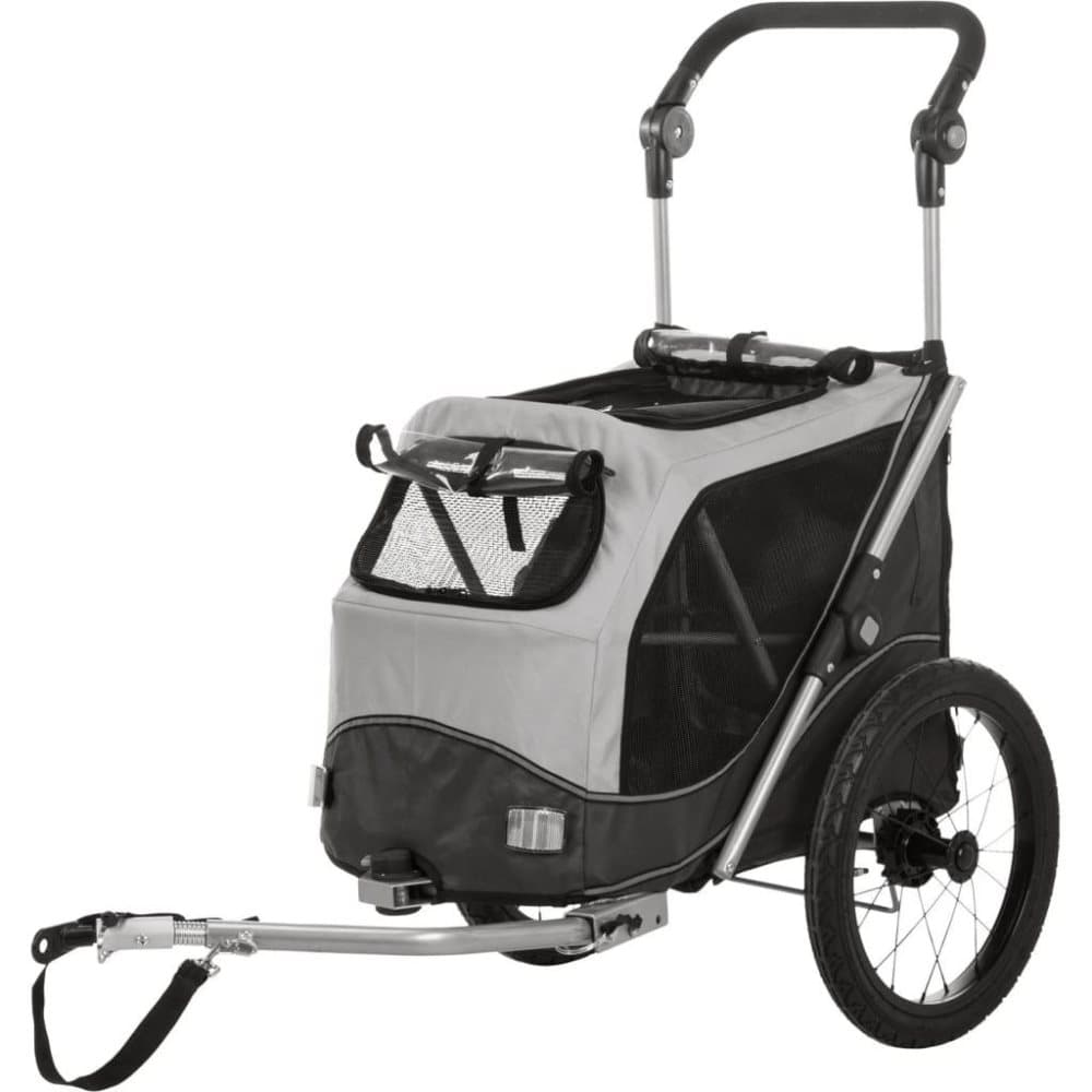 TRIXIE Hundcykelvagn S grå