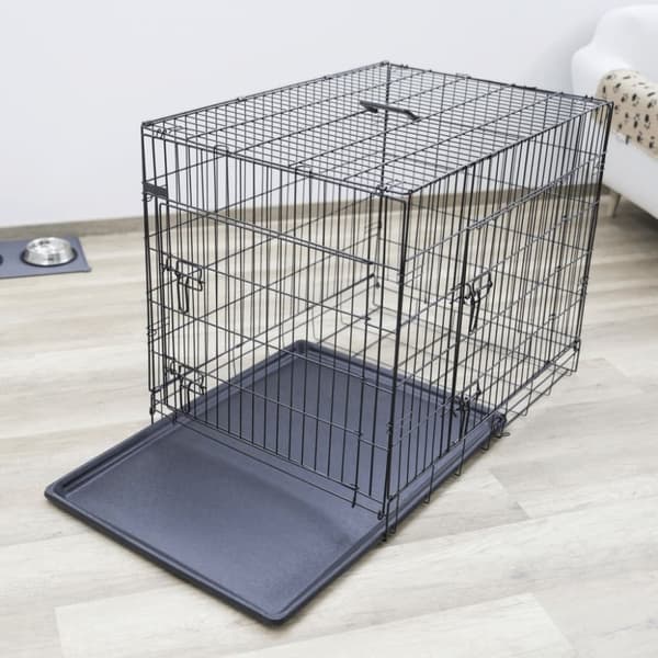 Kerbl hundebur 92x63x74 cm sort